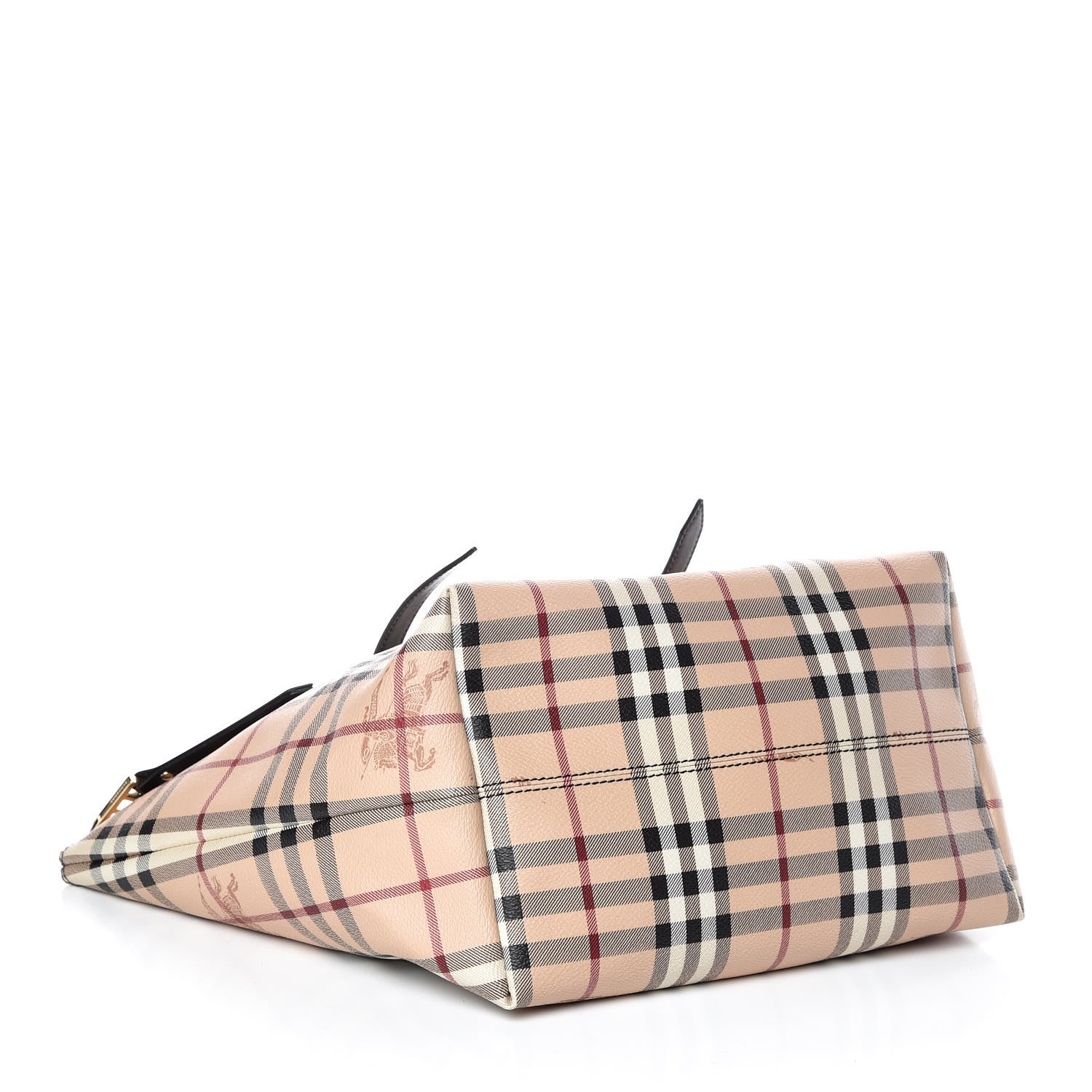 Burberry Haymarket Check Medium Salisbury Tote Black 4 of 9
