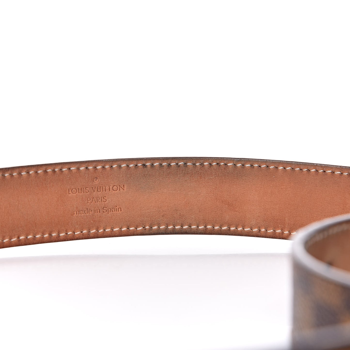 Damier Ebene Mini 25mm Belt 80 32