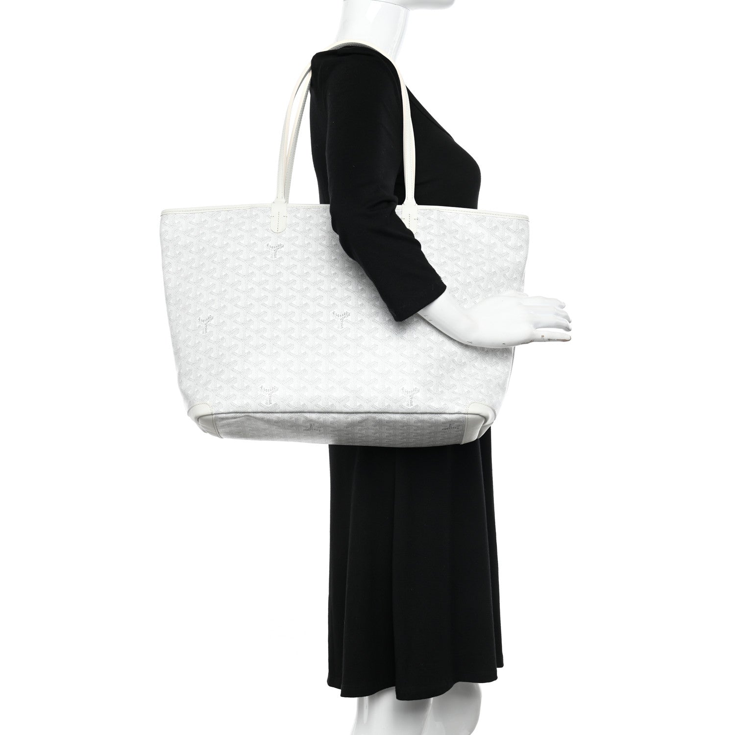Goyard Goyardine Artois PM White 2 of 13
