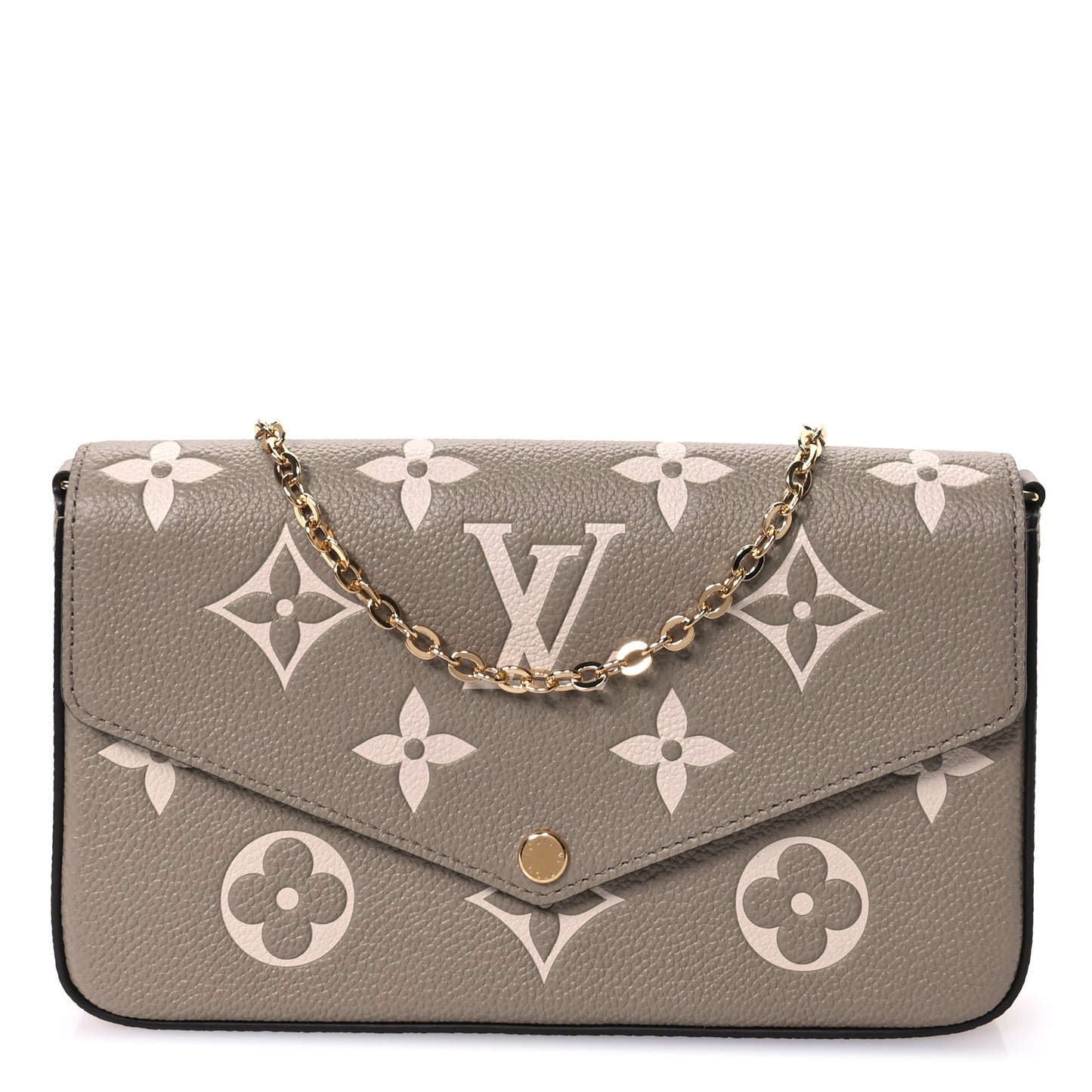 Empreinte Monogram Giant Felicie Pochette Tourterelle Creme