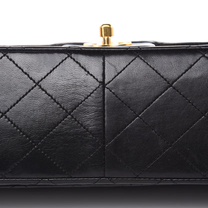 Chanel Lambskin Quilted Medium Single Flap Black 12 of 15