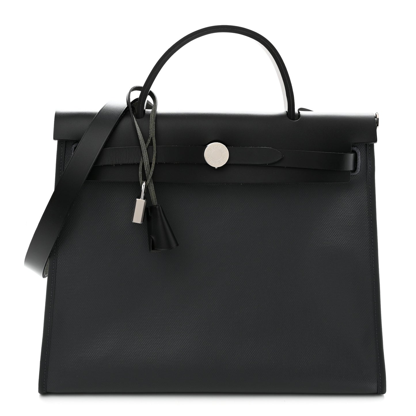 Toile H Berline Vache Hunter Herbag Zip PM 31 Ardoise Black Ecru