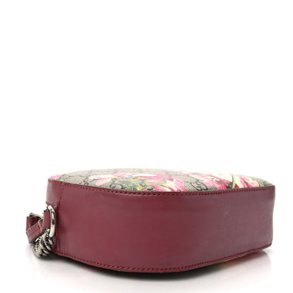 Gucci GG Supreme Monogram Blooms Mini Chain Shoulder Bag Beige Multicolor Dry Rose 4 of 12