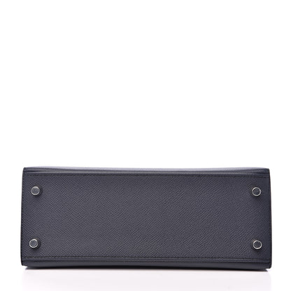 Hermes Epsom Kelly Sellier 25 Bleu Indigo 6 of 32