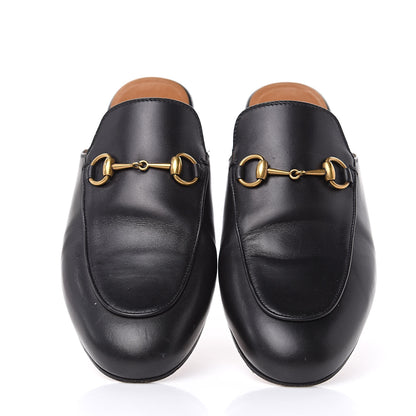 Gucci Calfskin Womens Princetown Slippers 38 Black 5 of 14