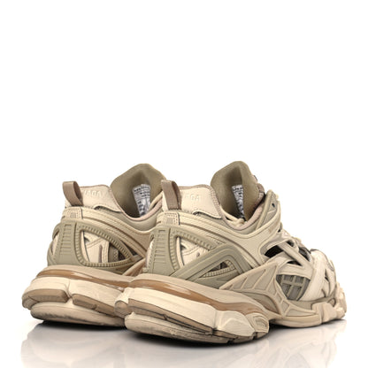Balenciaga Rubber Mesh Bi-Color Mens Track.2 Open Sneakers 39 Nude 4 of 7