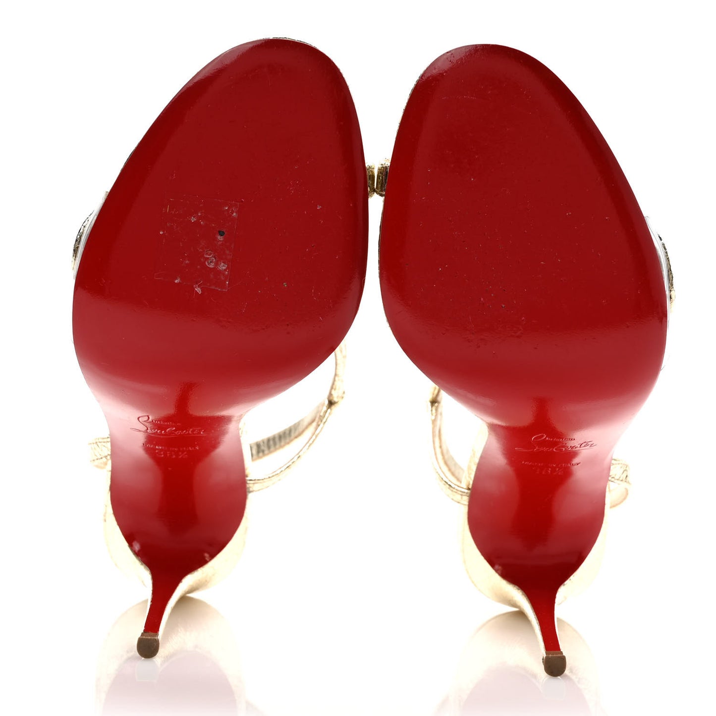 Metallic Rosalie 100 Sandals 36.5 Gold