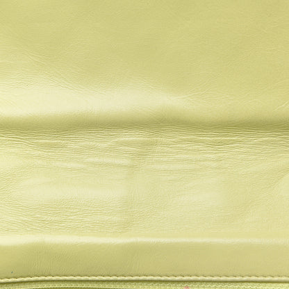 Chanel Lambskin Quilted Jumbo Single Flap Green 6 of 14