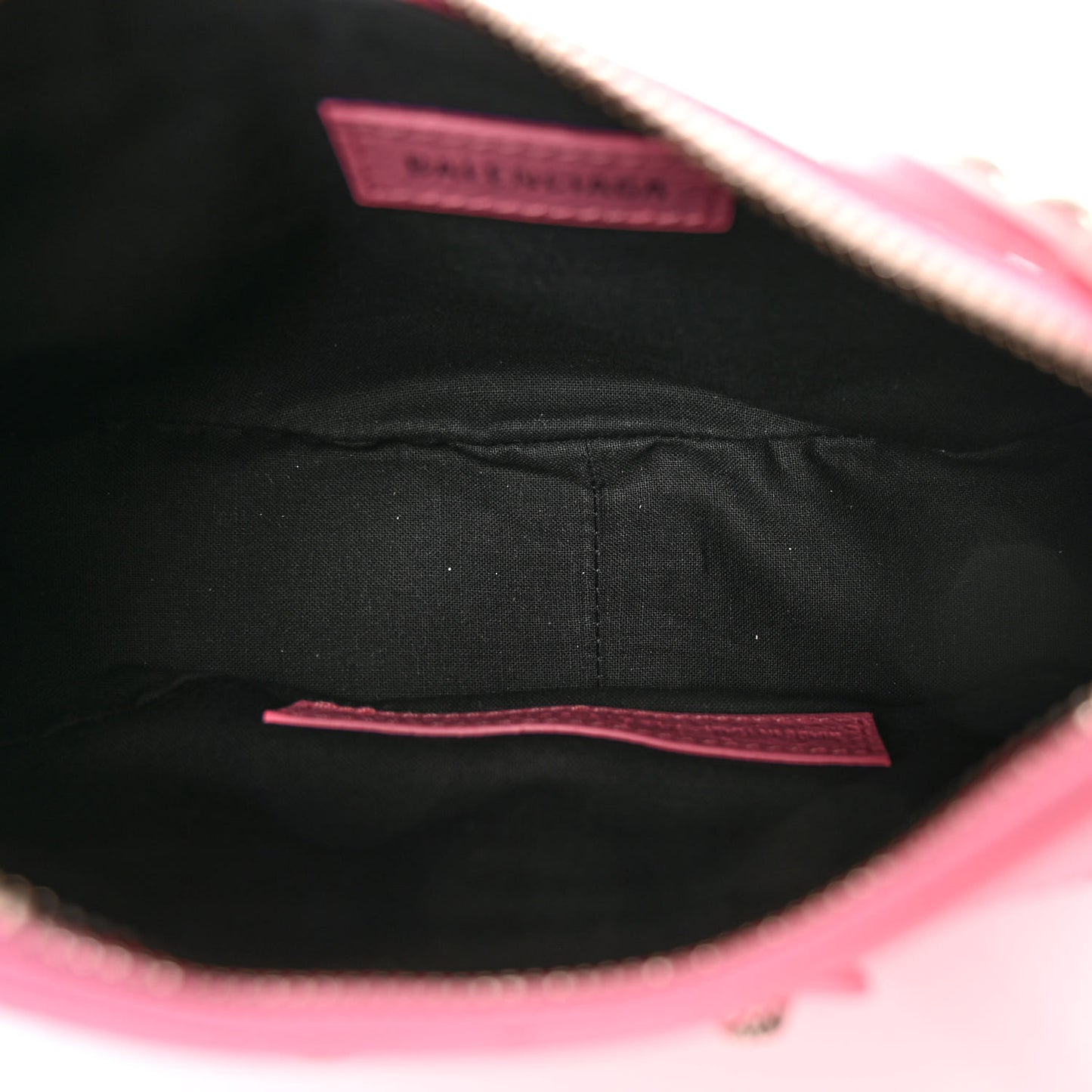 Agneau Arena Le Cagole Chain Shoulder Bag XS Sweet Pink
