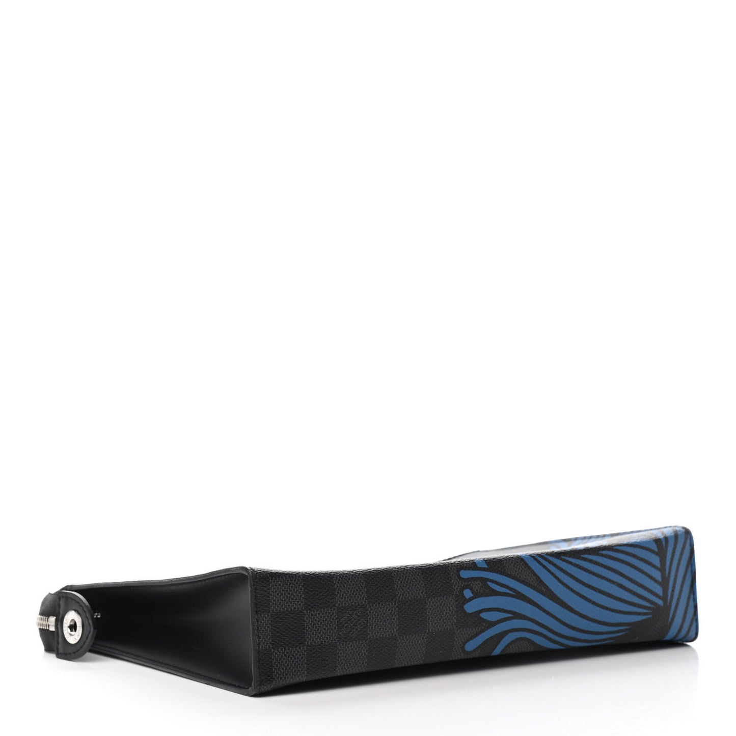Damier Graphite Rope Pochette Voyage Blue