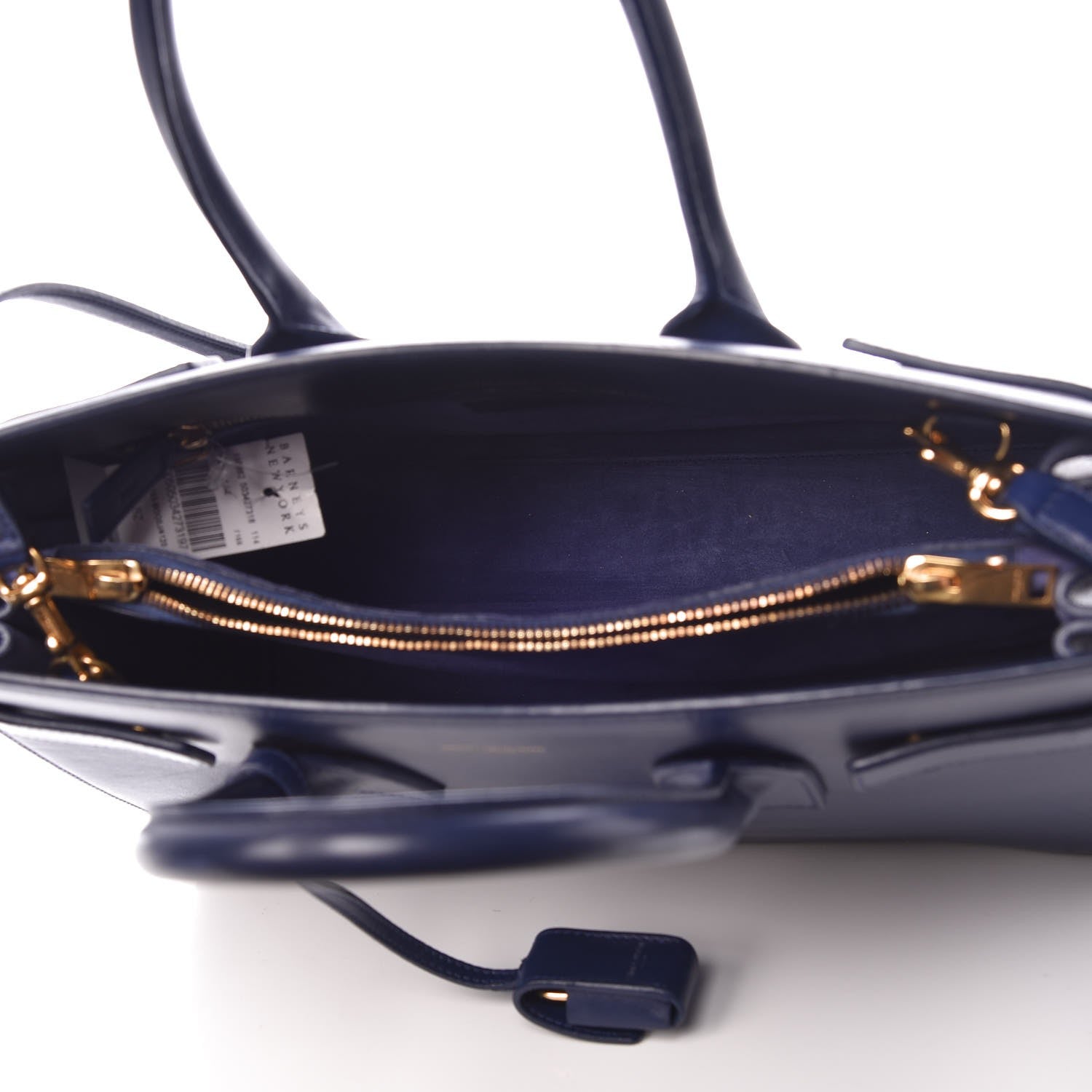 Saint Laurent Calfskin Small Sac De Jour New Marine 5 of 11