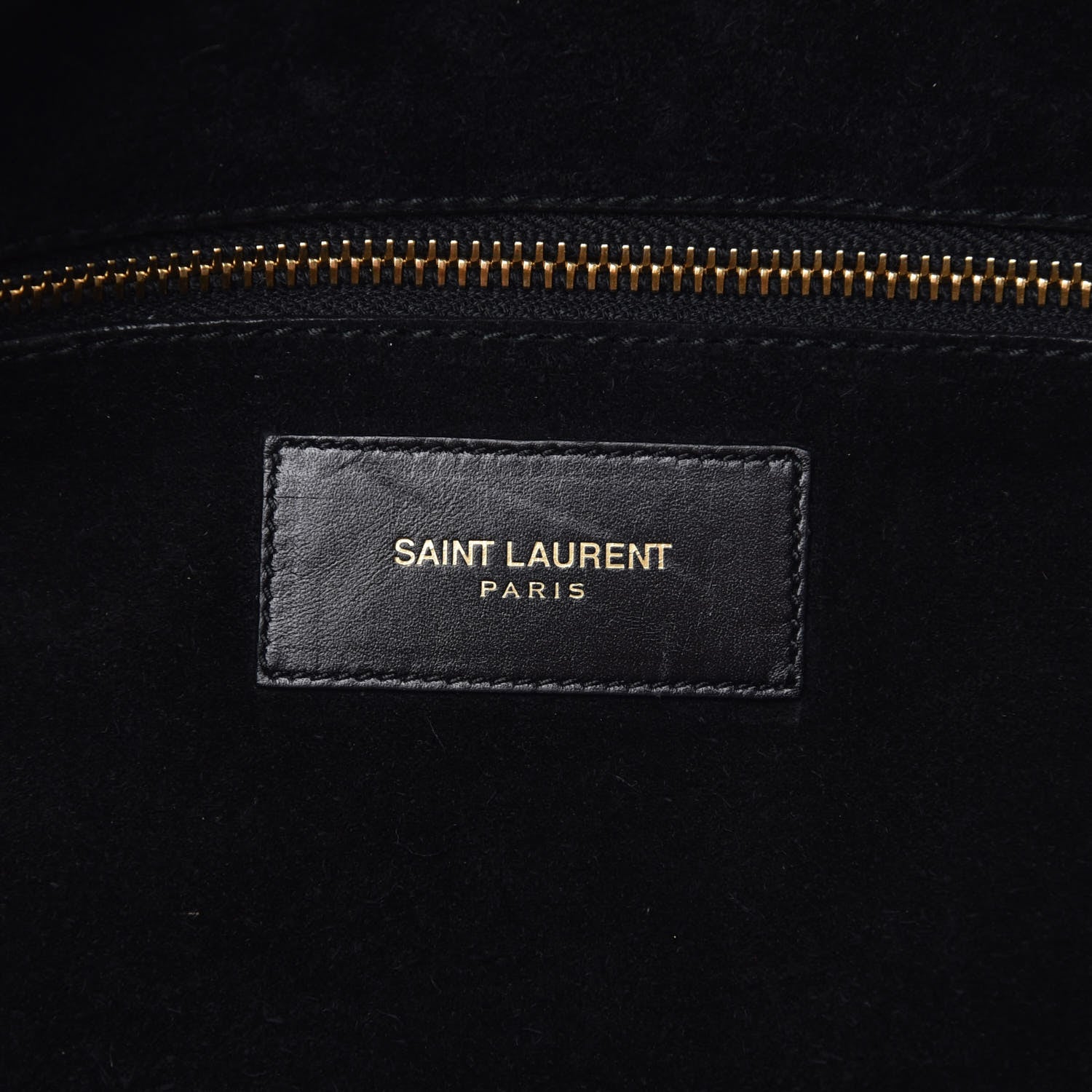 Saint Laurent Calfskin Classic Duffle 12 Black 7 of 15
