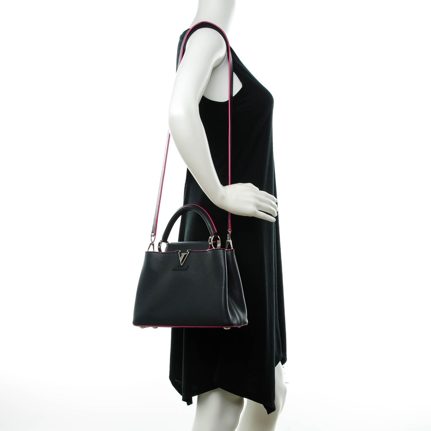 Taurillon Capucines BB Cobalt