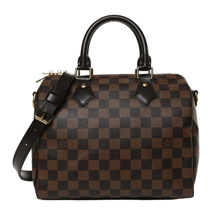 Louis Vuitton Damier Ebene Speedy Bandouliere 25 1 of 11