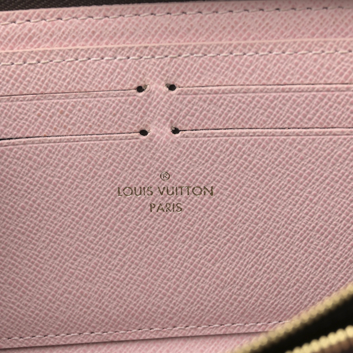 Louis Vuitton Monogram Clemence Wallet Rose Ballerine 6 of 8