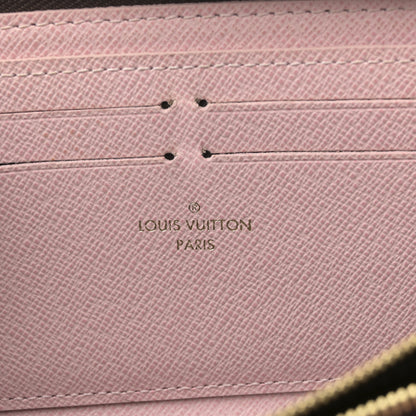Louis Vuitton Monogram Clemence Wallet Rose Ballerine 6 of 8