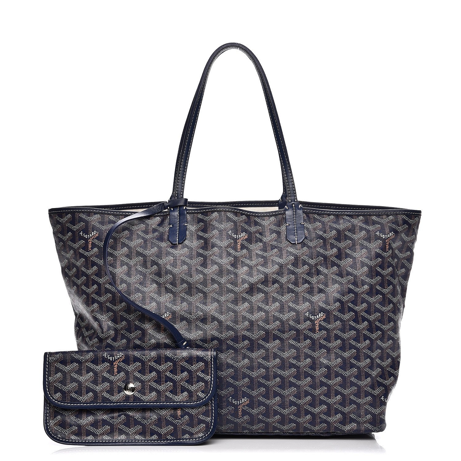 Goyard Goyardine Saint Louis PM Navy 1 of 12