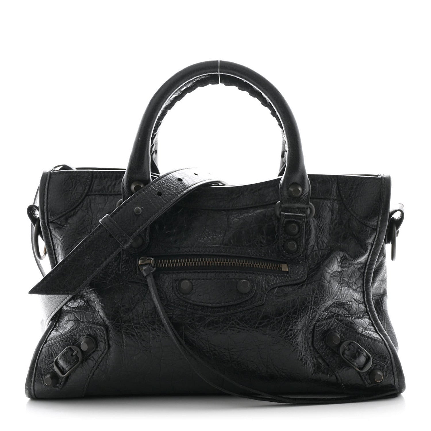Balenciaga Agneau Arena Classic Hardware Small Le City Black 1 of 11
