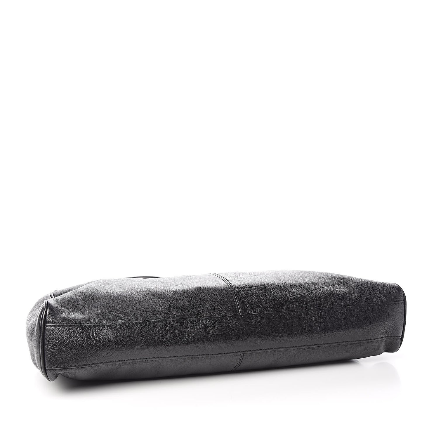 Calfskin Large Re(Belle) Top Handle Bag Black