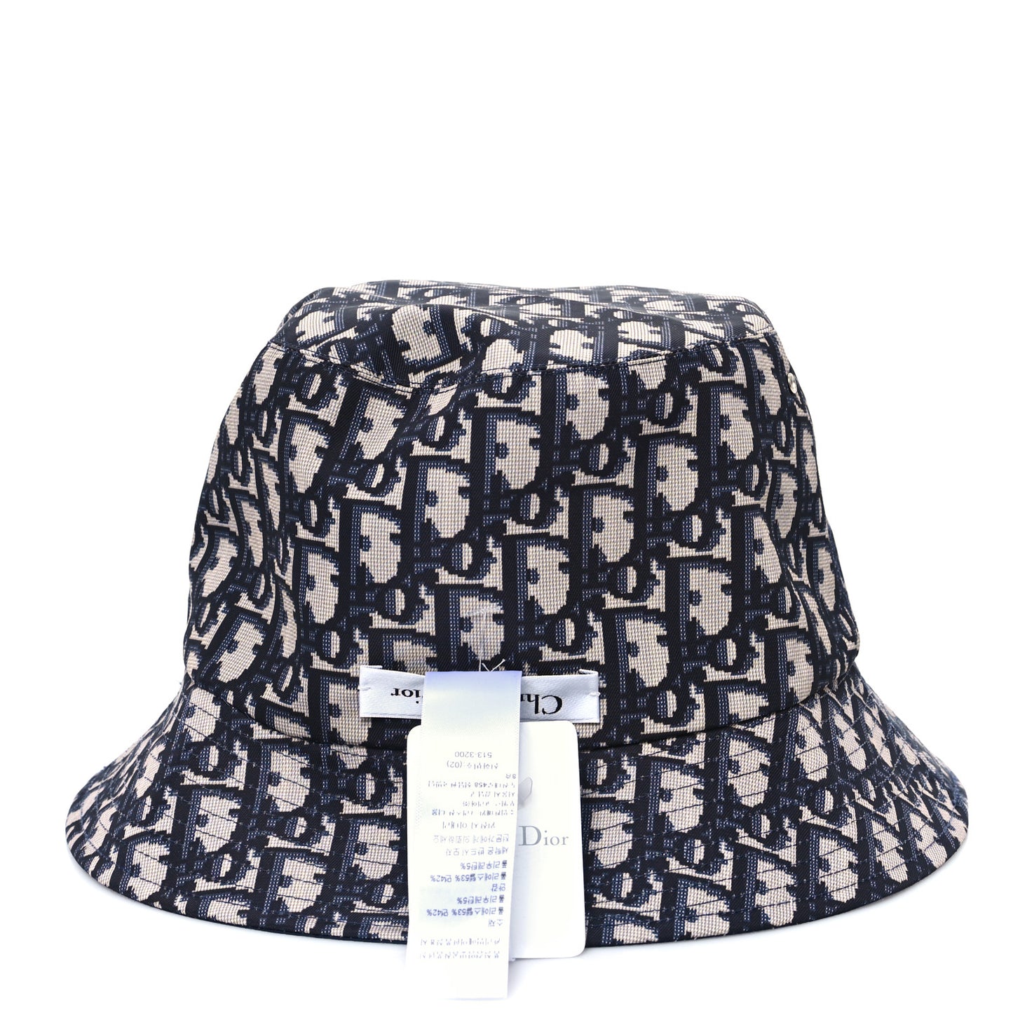 Oblique Reversible Teddy-D Brim Bucket Hat 58 Blue