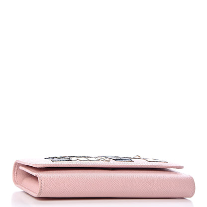 Dolce & Gabbana Dauphine Family Patch Mini Von Bag Rosa Carne 4 of 8