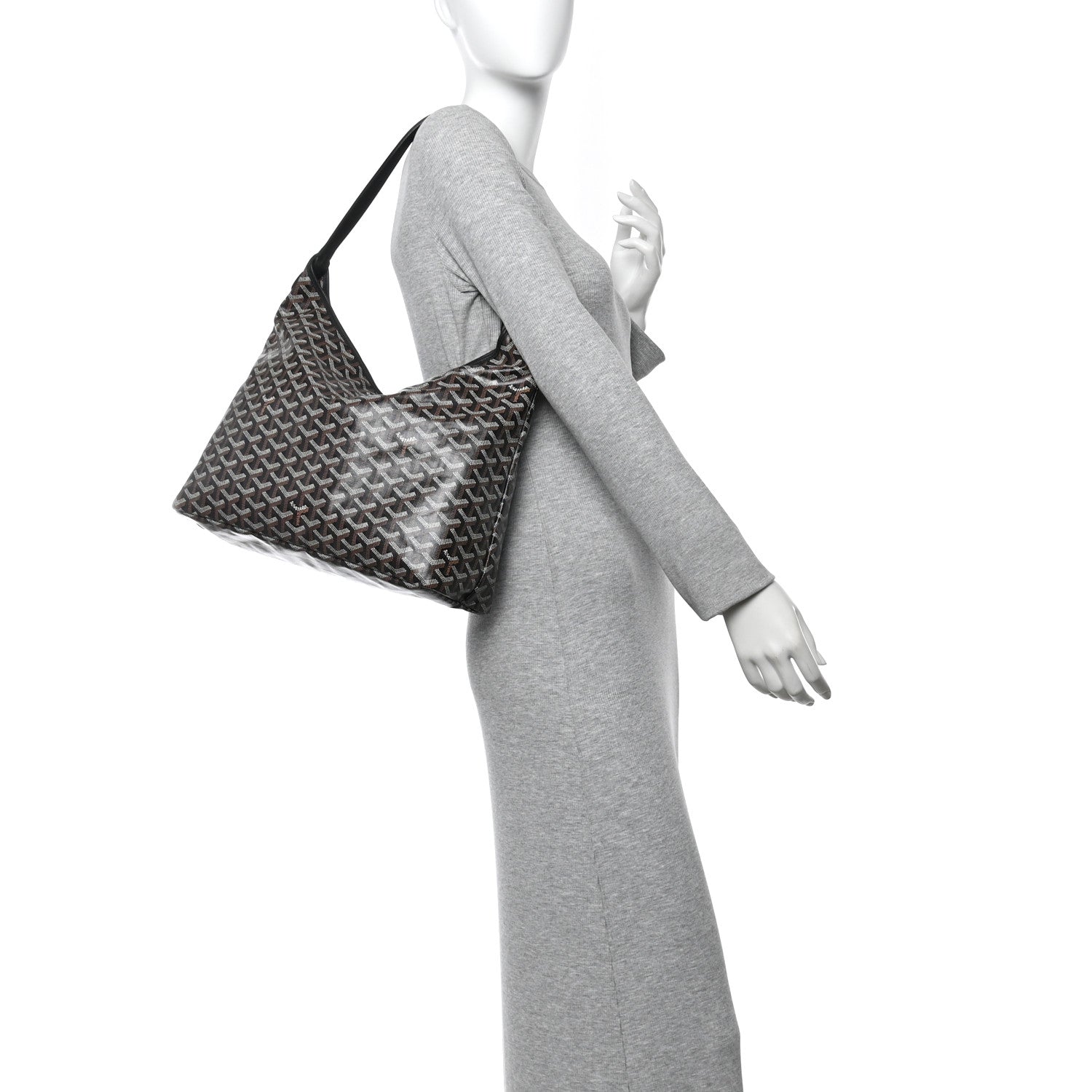 Goyard Goyardine Boheme Hobo Black 2 of 11