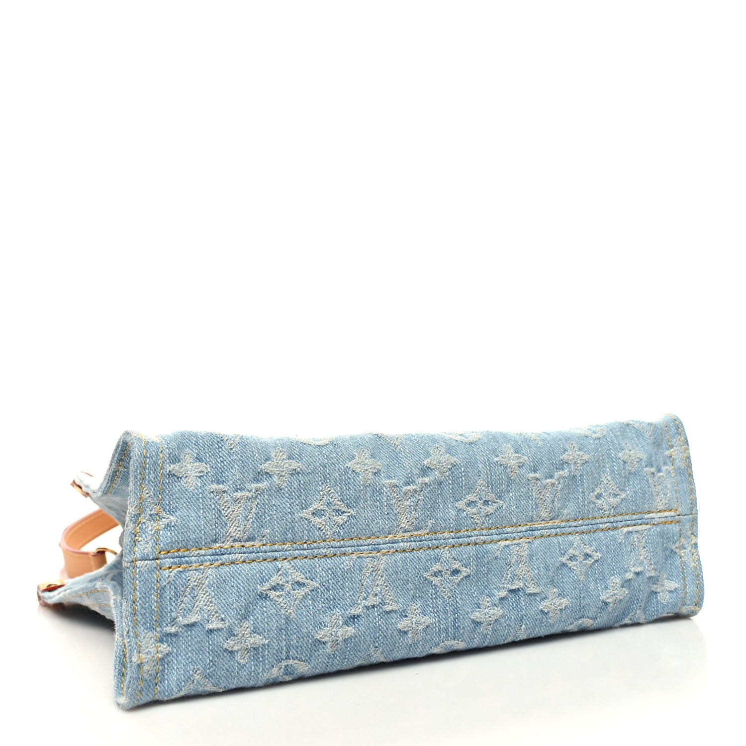 Louis Vuitton Monogram Washed Denim Let Go PM Sky Blue 5 of 10