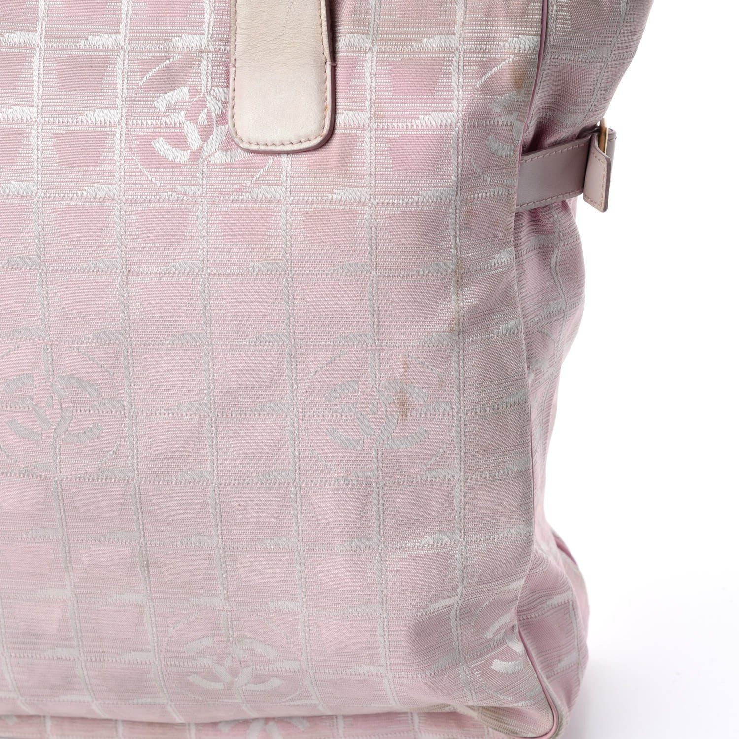 Chanel Nylon Medium Travel Tote Pink 14 of 17