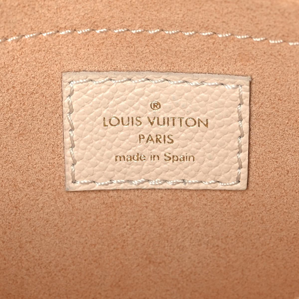 Louis Vuitton Empreinte Monogram Giant Multi Pochette Accessories Cream 8 of 11