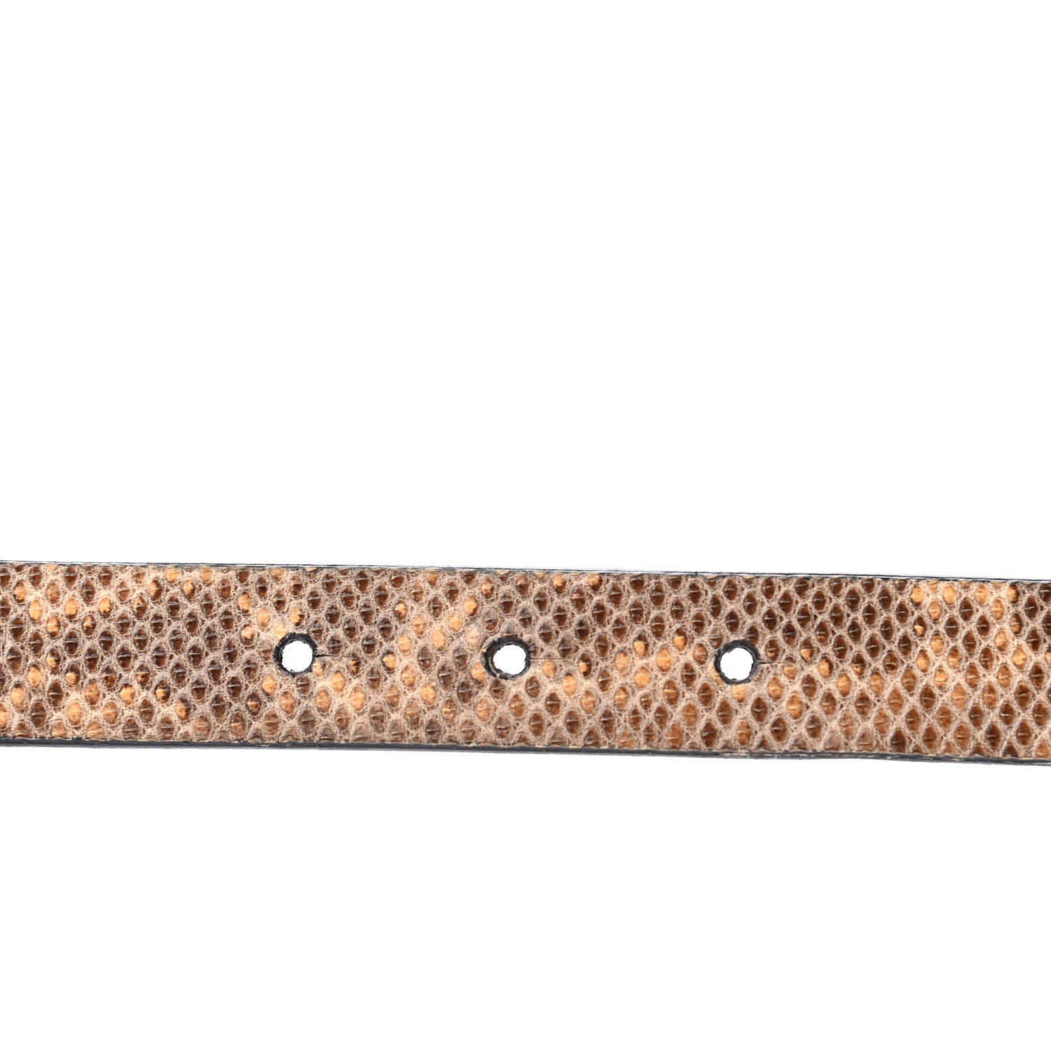 Gucci Snakeskin Skinny Belt 75 30 Brown 3 of 7