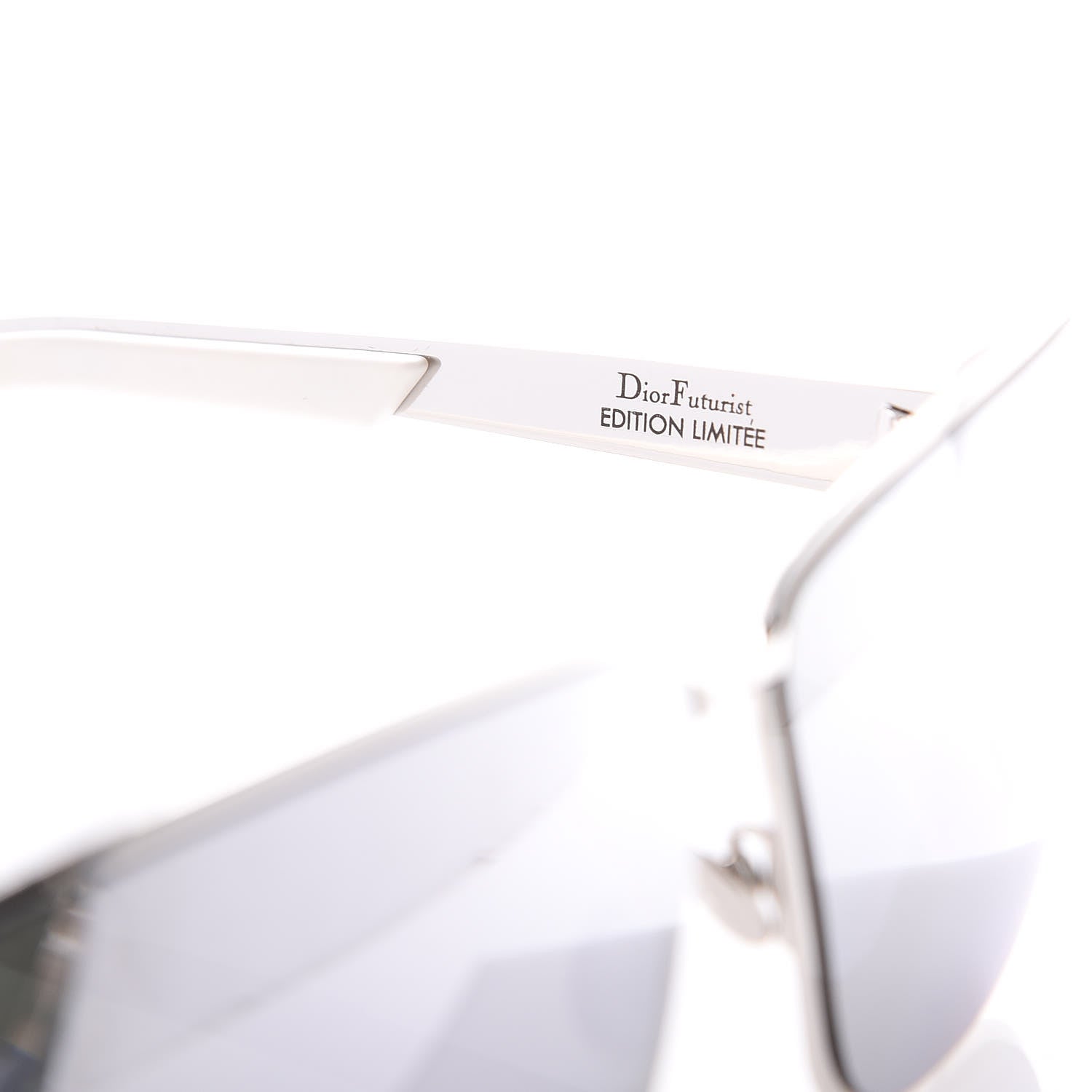 Christian Dior Metal Mirrored Futurist Sunglasses Silver 6 of 9
