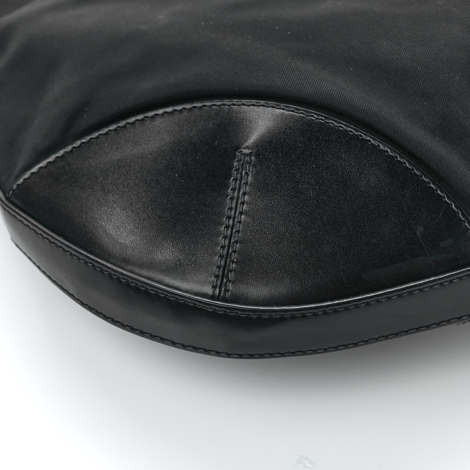 Prada Tessuto Nylon Hobo Black 9 of 12