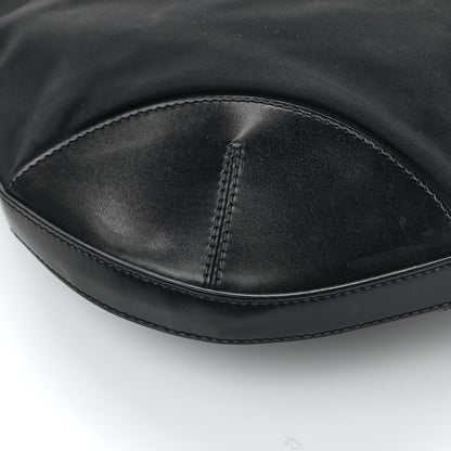 Prada Tessuto Nylon Hobo Black 9 of 12