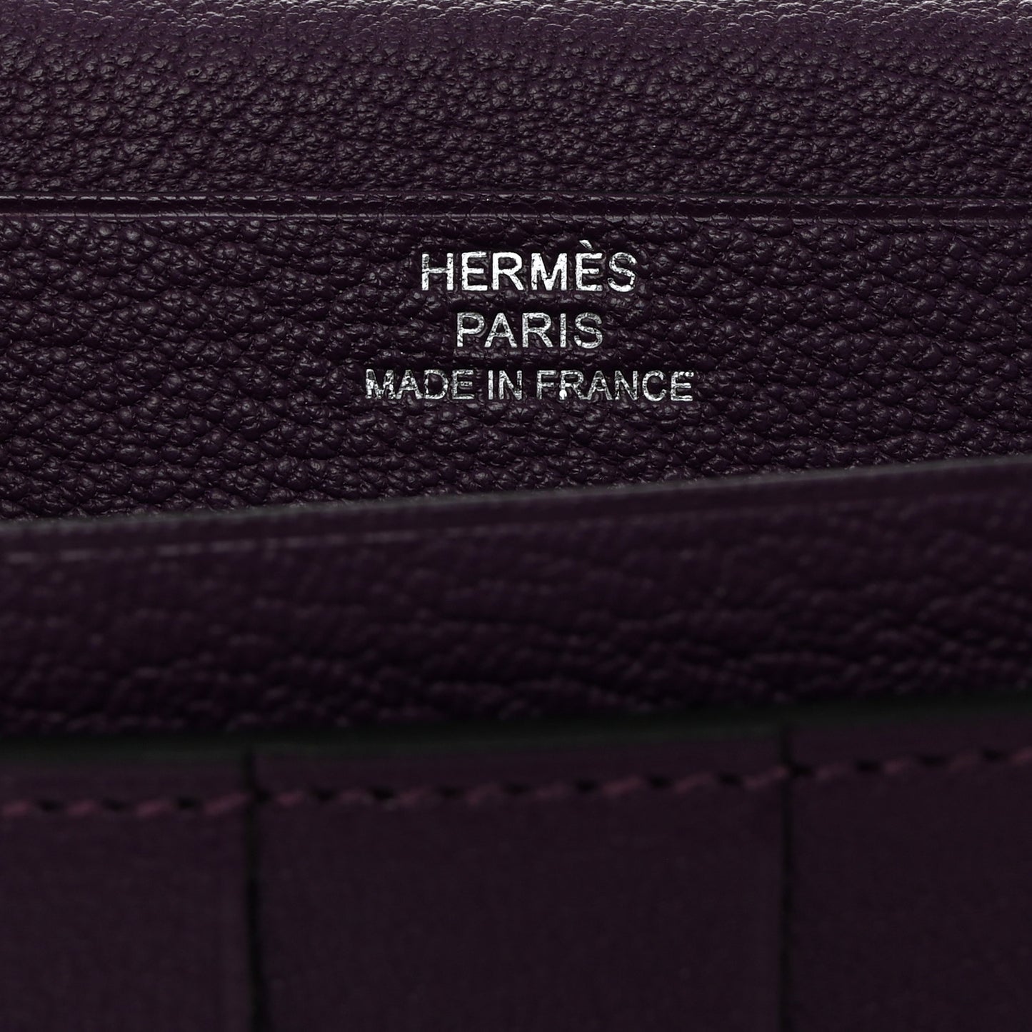 Ostrich Bearn Wallet Violine