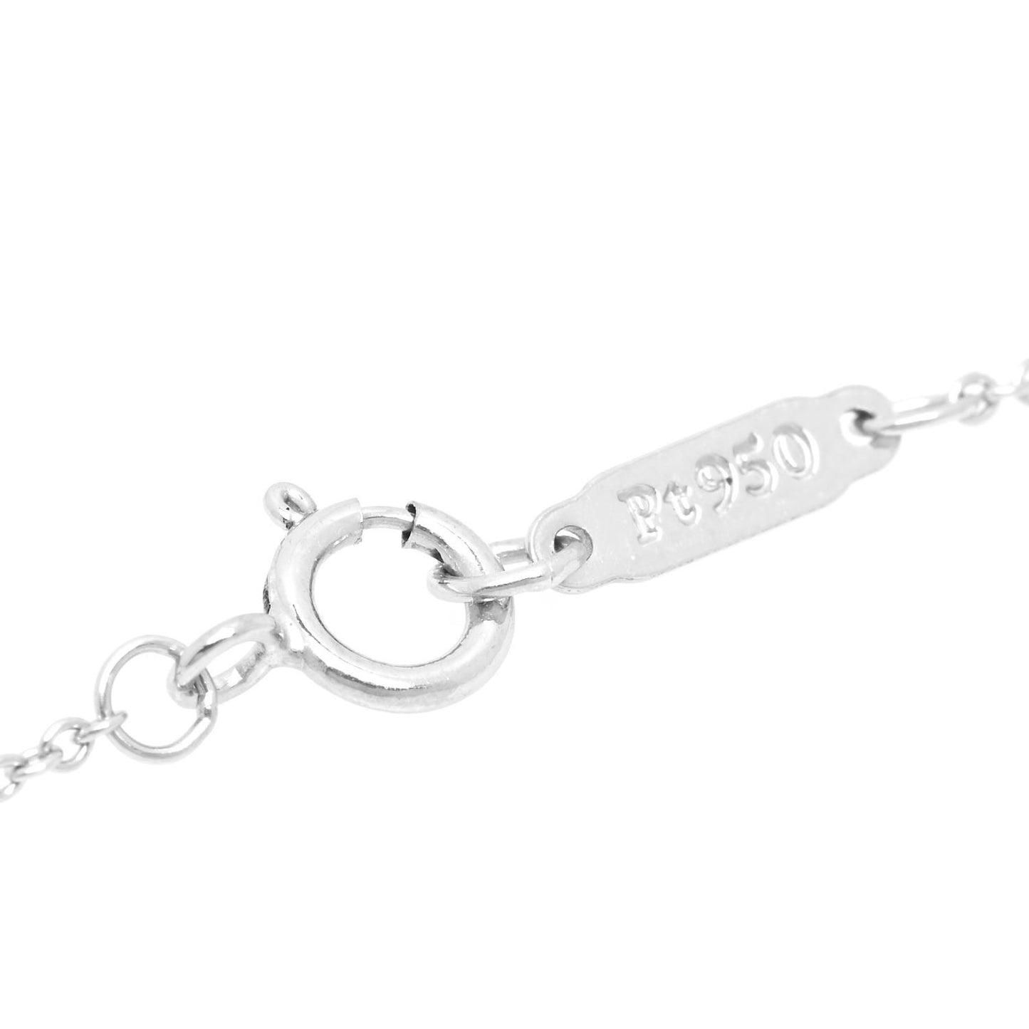 Platinum Diamond Medium Cross Pendant Necklace