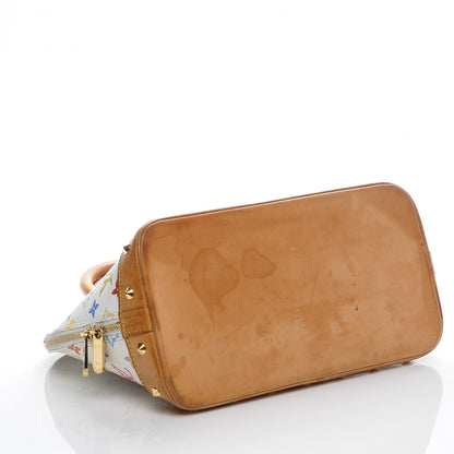 Louis Vuitton Monogram Multicolor Alma White 4 of 8