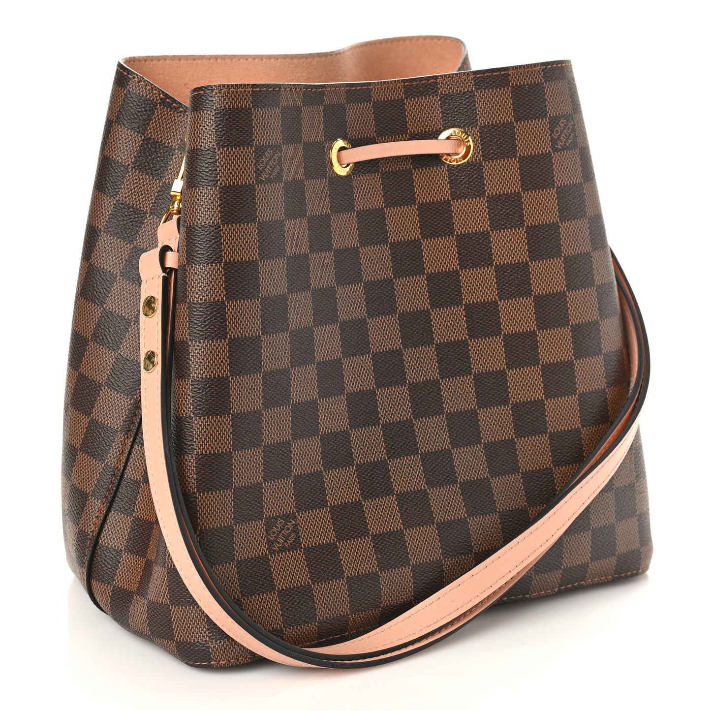 Damier Ebene Neonoe MM Venus Pink