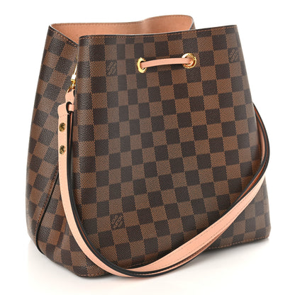 Louis Vuitton Damier Ebene Neonoe MM Venus Pink 3 of 8