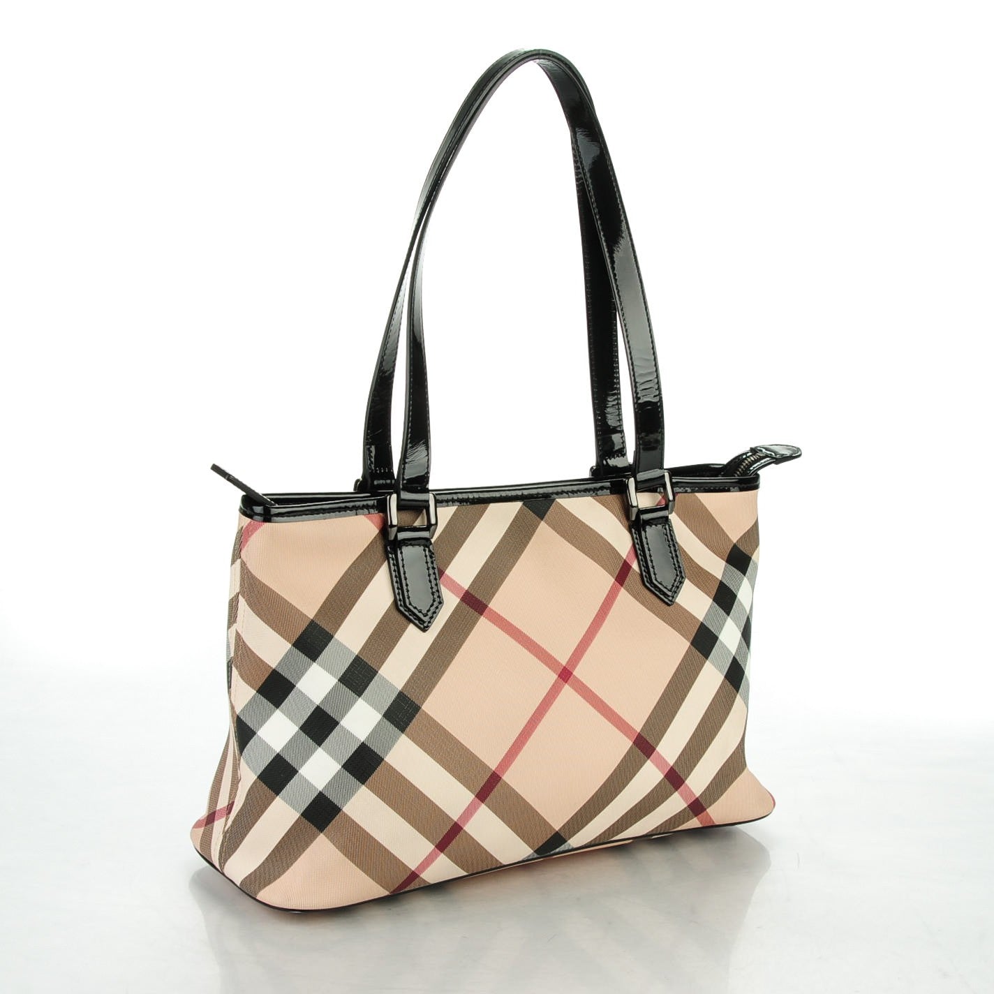 Supernova Check Regent Tote Black
