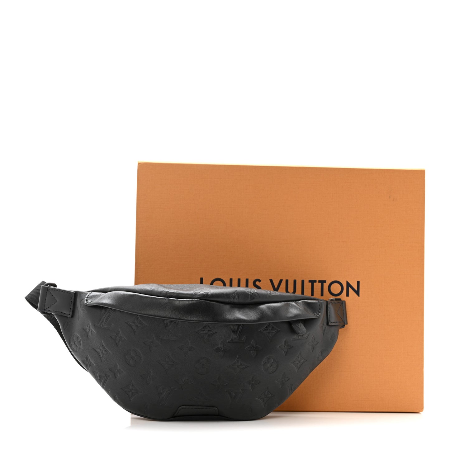 Calfskin Monogram Shadow Discovery Bumbag Black