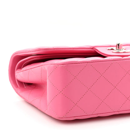 Chanel Lambskin Quilted Small Double Flap Pink 9 of 10