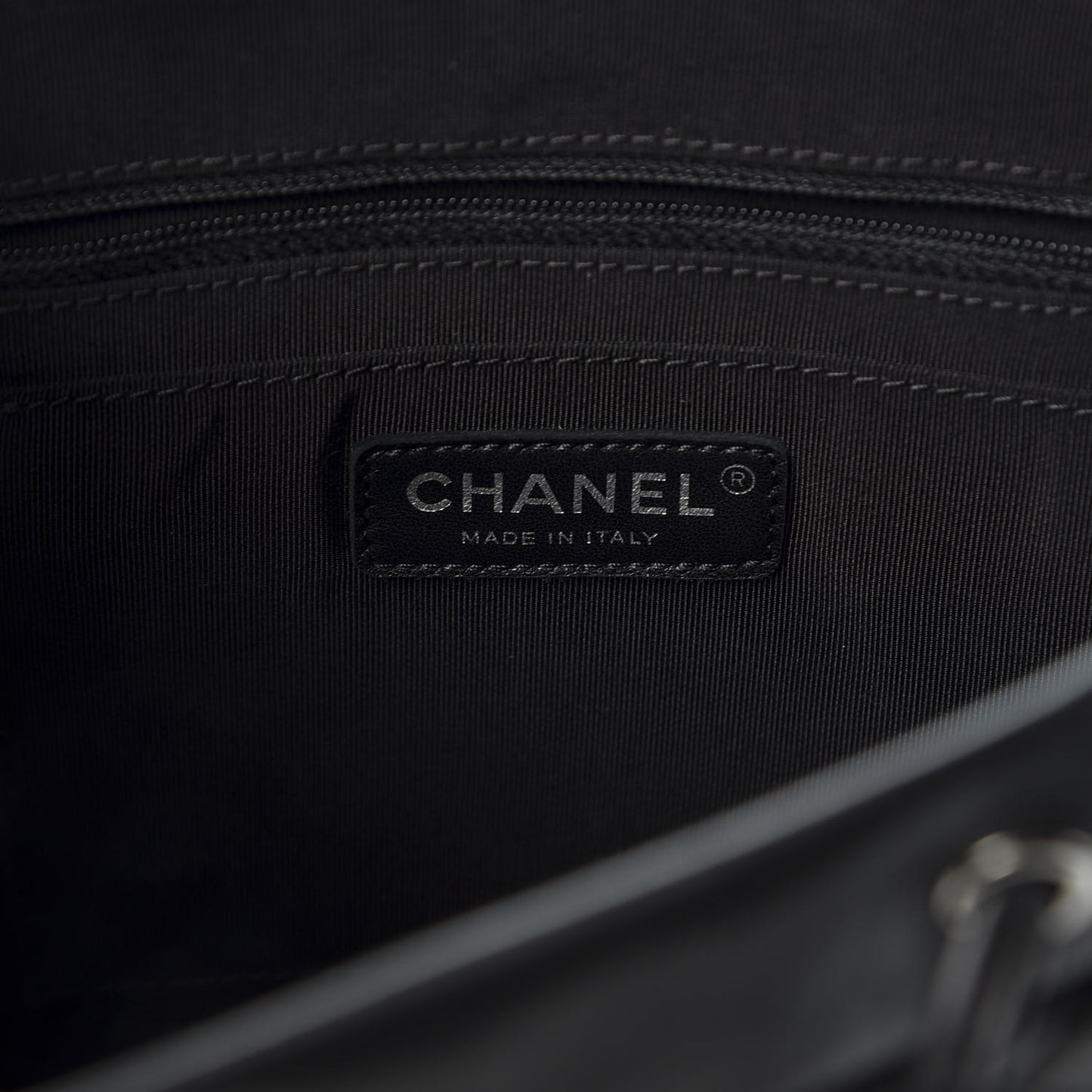 Lambskin Quilted Small Urban Spirit Backpack Black