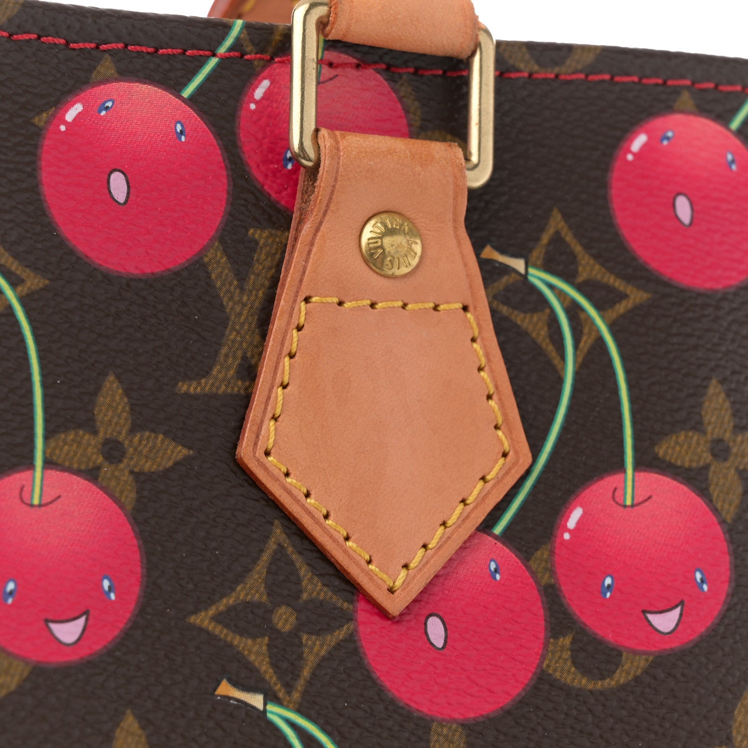 Louis Vuitton Monogram Cerises Sac Plat 10 of 10