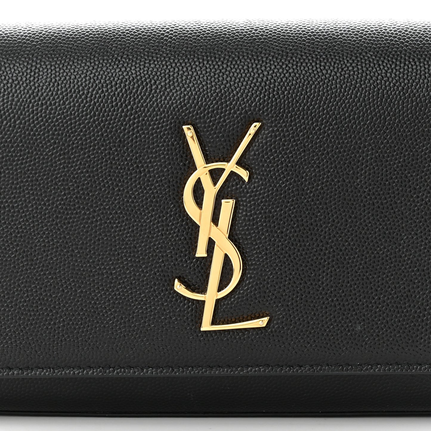 Grain De Poudre Monogram Kate Belt Bag Black