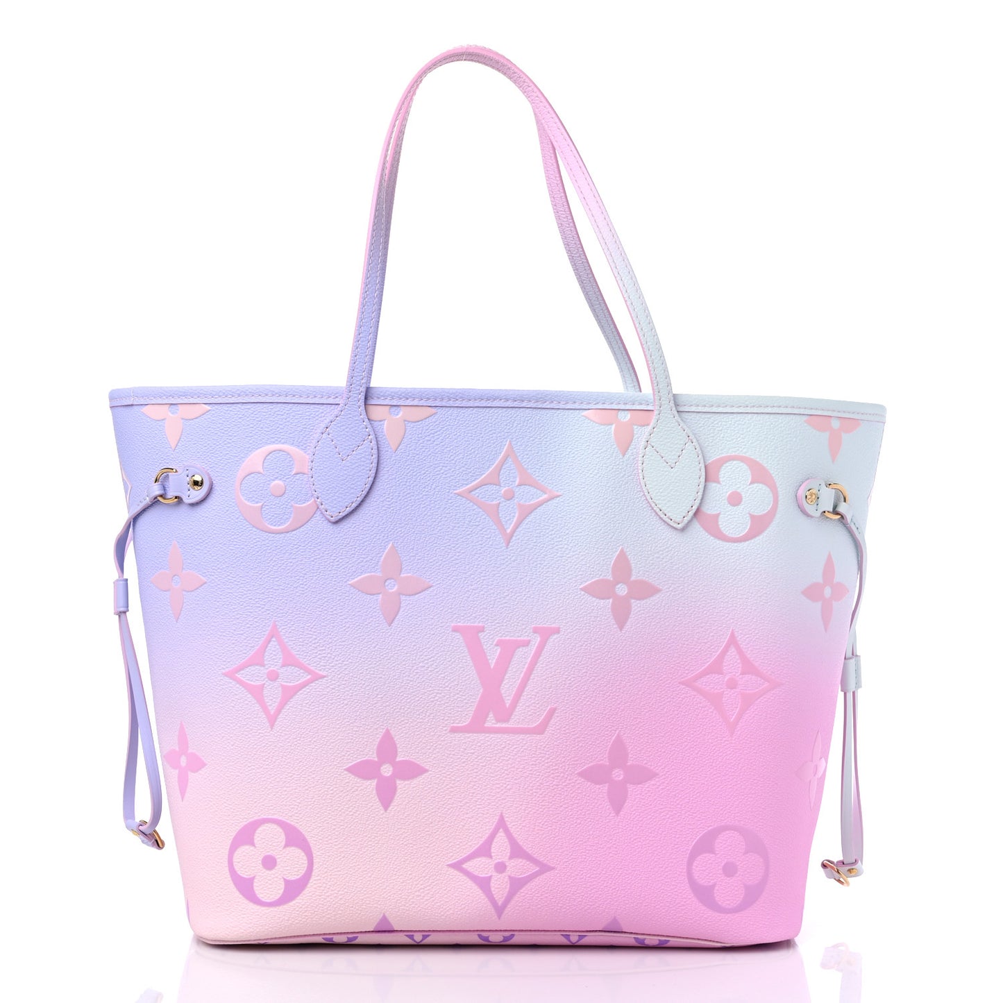 Monogram Giant Spring In The City Neverfull MM Sunrise Pastel