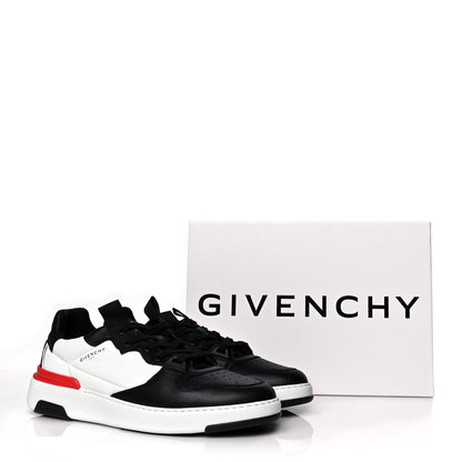 Givenchy Calfskin Wing Low Top Sneakers 45 Black 8 of 8