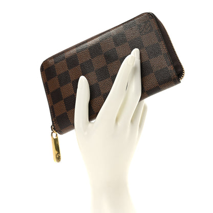 Louis Vuitton Damier Ebene Zippy Compact Wallet 2 of 6