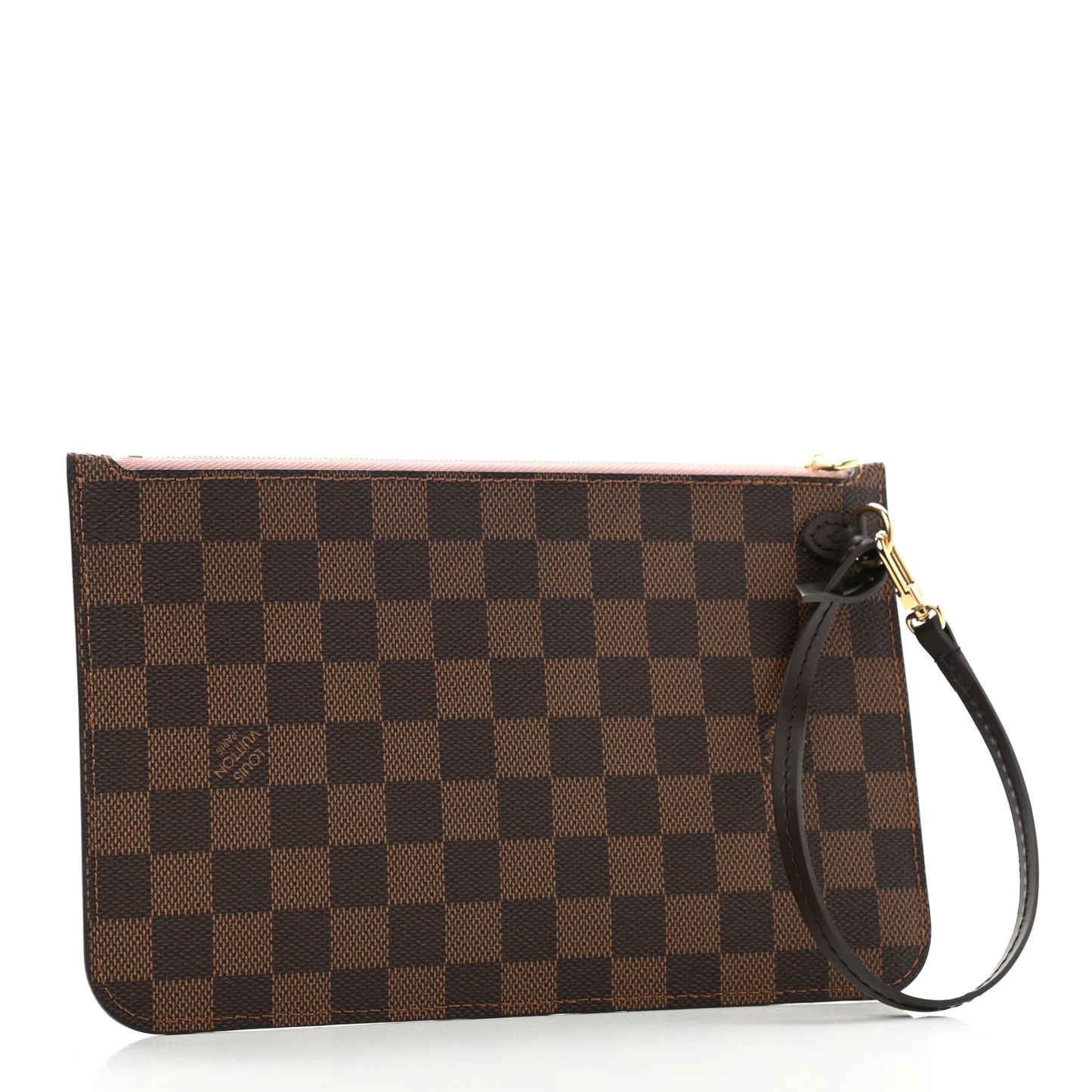 Damier Ebene Neverfull MM GM Pochette Rose Ballerine