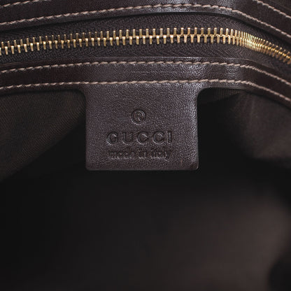 Gucci Leather Medium Britt Bag Dark Brown 6 of 7