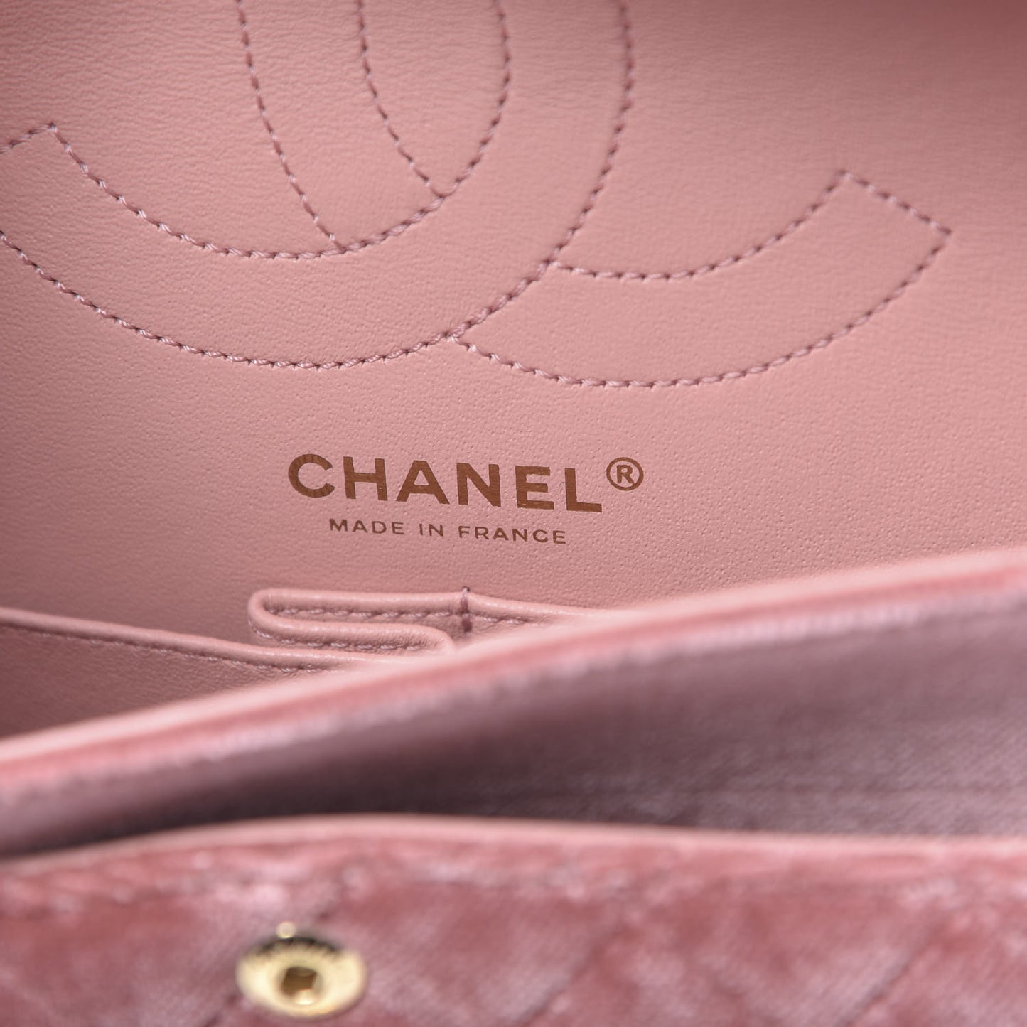 Velvet Quilted 2.55 Reissue 225 Flap Pink